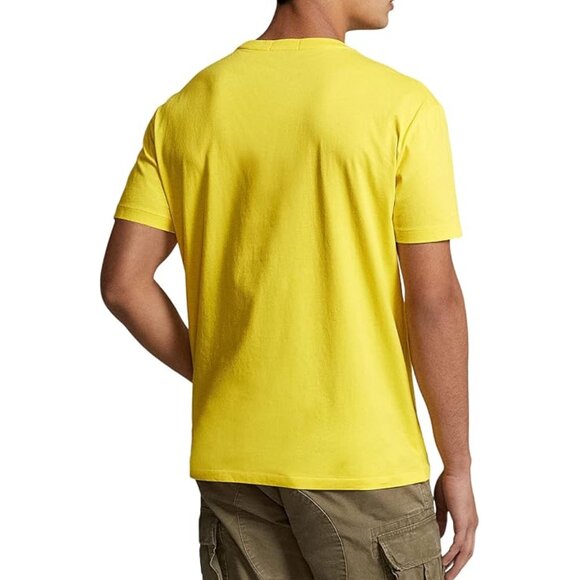 Polo Ralph Lauren Classic Fit Logo Jersey T-Shirt XXL Yellow 710901158004 - Picture 3 of 4